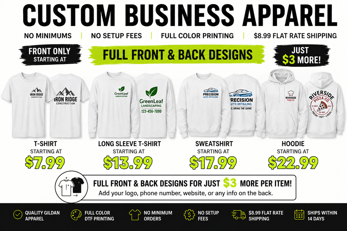 Custom Apparel Made Easy